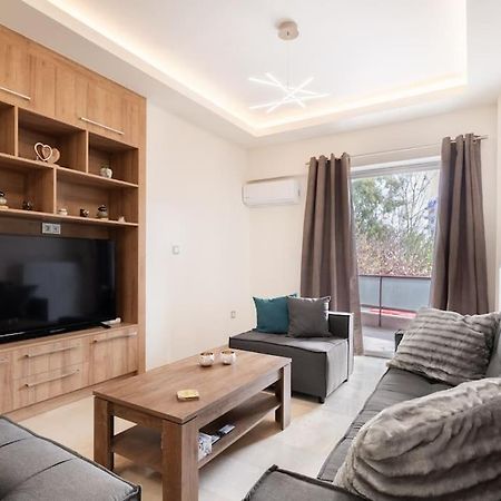Comfy Flat Near Edem Beach By Atheniankeys Bagian luar foto