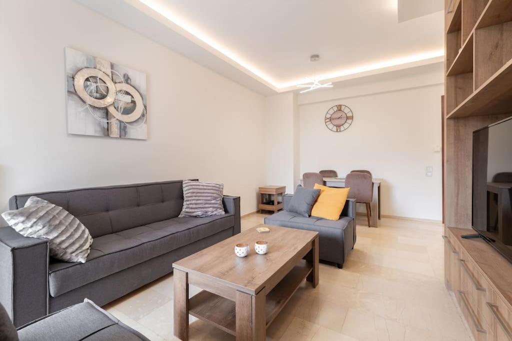 Comfy Flat Near Edem Beach By Atheniankeys Bagian luar foto
